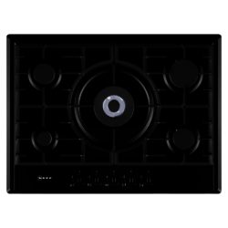 Neff T25S56S0 Series 1 70cm Wide Gas Hob in Black